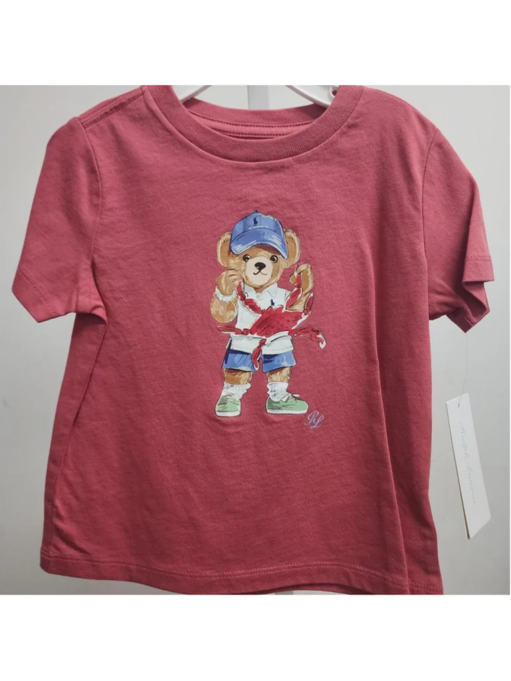 Ralph Lauren Red Baby tee Size 18 months #kids #polo Polo Ralph Lauren Baby T-Sh